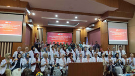 Yudisium Sarjana Kedokteran Gigi dan Profesi Dokter Gigi serta Pengambilan Sumpah Dokter Gigi Baru Periode VII Fakultas Kedokteran Gigi Universitas Andalas Tahun 2024