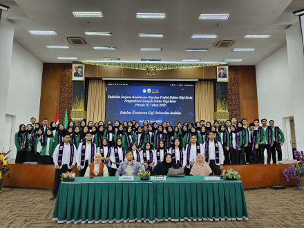 Yudisium dan Pengambilan Sumpah Dokter Gigi Baru Periode III Tahun 2025: Momen Sakral Bagi Calon Dokter Gigi Muda