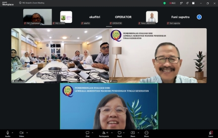 PPDGS BMM FKG Universitas Andalas Lanjutkan Review Kriteria 6, 7, dan 8 Re-Akreditasi Bersama Asesor LAM-PTKes