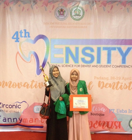 Selamat Atas diraihnya Juara III Dalam Lomba Poster Publik DENSITY 4TH UNBRAH