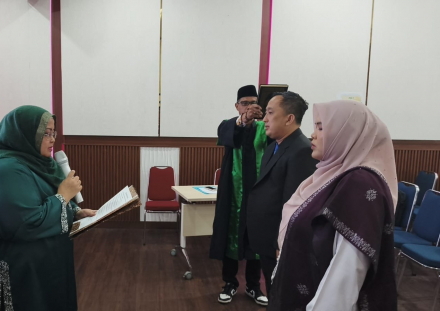 Pelantikan Ketua Departemen dan Ketua Program Studi Bedah Mulut dan Maksilofasial FKG UNAND Periode 2025&ndash;2030