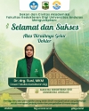Capaian Akademik Dosen FKG Universitas Andalas: Dr. drg. Susi, MKM Menyandang Gelar Doktor