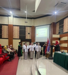 Yudisium dan Pengambilan Sumpah Dokter Gigi Periode III Tahun 2026, FKG Universitas Andalas Luluskan 13 Mahasiswa Profesi