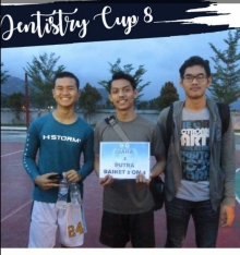 Selamat Atas diraihnya Juara I dan III Dalam Lomba Basket 3 on 3 pada Dentistry Cup 8 UNBRAH