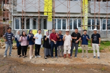 Dekan FKG Unand Tinjau Pembangunan Gedung Baru di Kampus UNAND Limau Manis