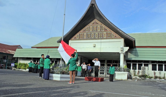 Upacara Bendera Blok Ganjil Tahun 2017