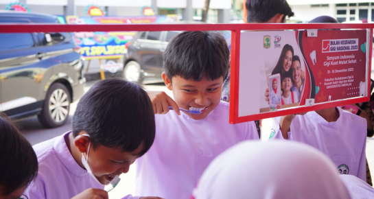 Bulan Kesehatan Gigi Nasional 2023 di Universitas Andalas