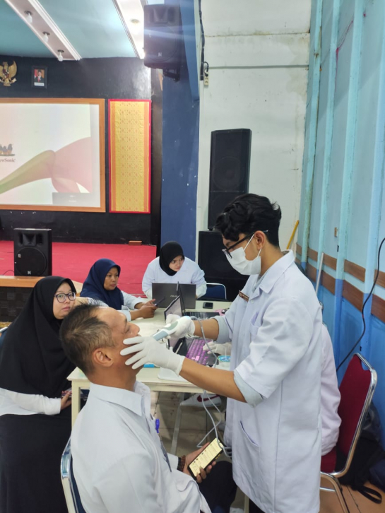 Pelaksanaan Pengambilan Data Penelitian Menggunakan Intra Oral Scanner di RRI Padang Berlangsung Sukses